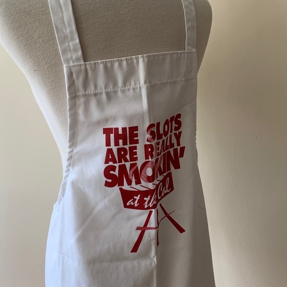 Las Vegas Casino Chef's Cooks Apron California Hotel Gambling - Picture 5 of 6